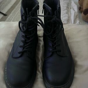 Dr. Martens Kids Black Boots